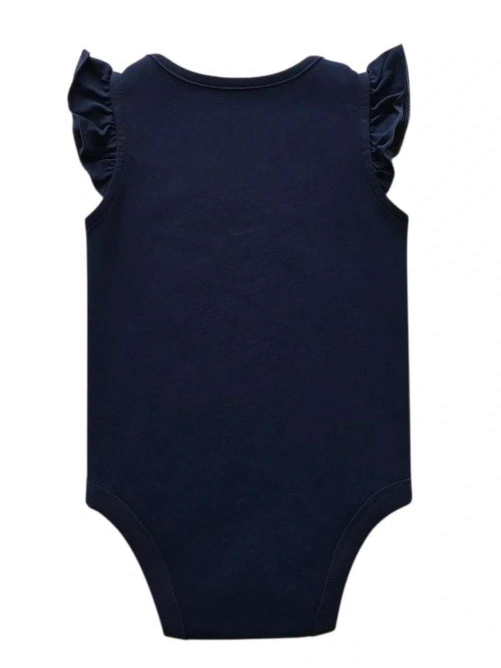 Baby GAP Ruffled Sleeveless Bodysuit with Rainbow 'I ♥ My Dad Print